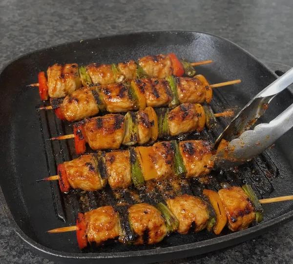 Step 3: Char on the Griddle