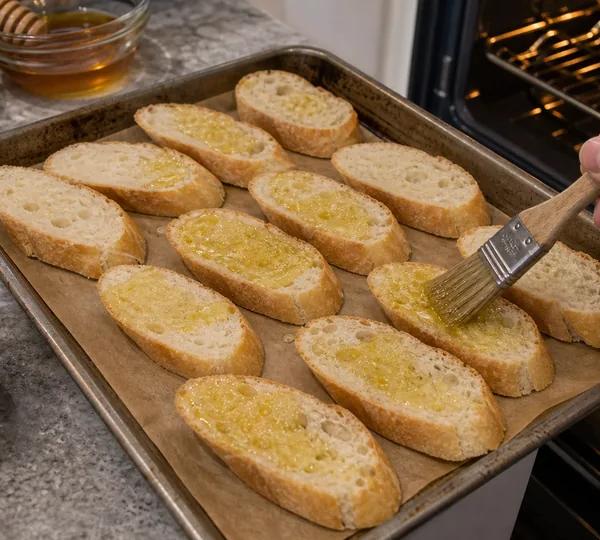 Step 1: Toast the Crostini