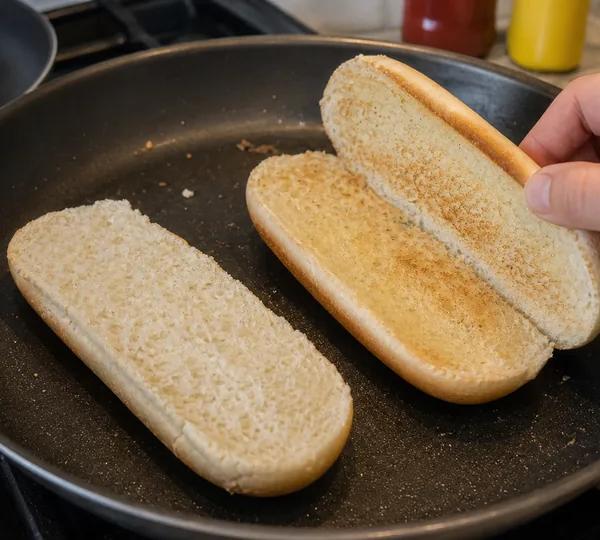 Step 2: Warm the buns