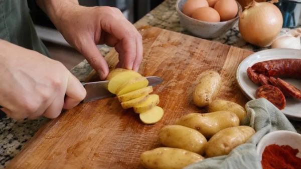 Step 1: Prep Potatoes