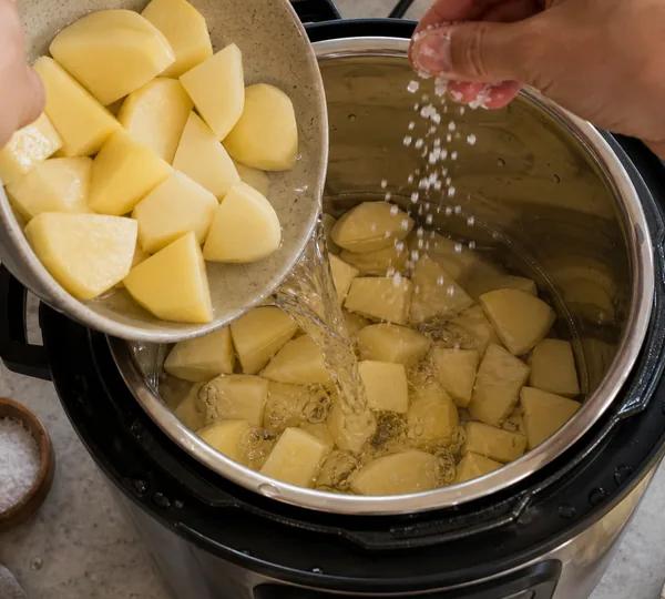 Step 1: Prep potatoes