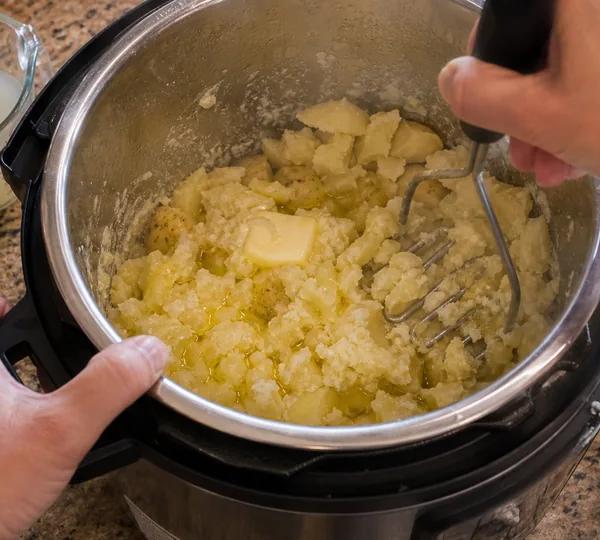 Step 6: Add the reserved cooking water