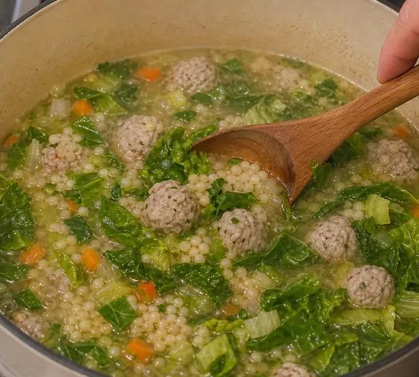 Step 7: Add the escarole