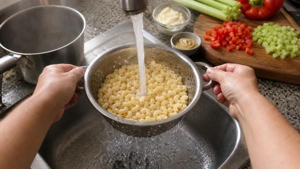 Step 1: Cook the pasta