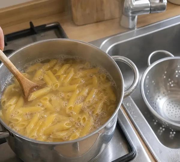Step 2: Cook the penne
