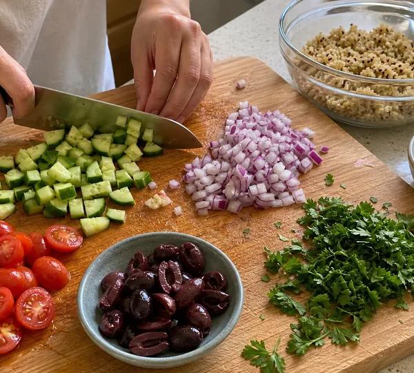 Step 6: Chop the Veg