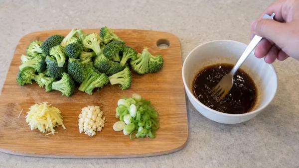 Step 2: Mix Sauce & Prep