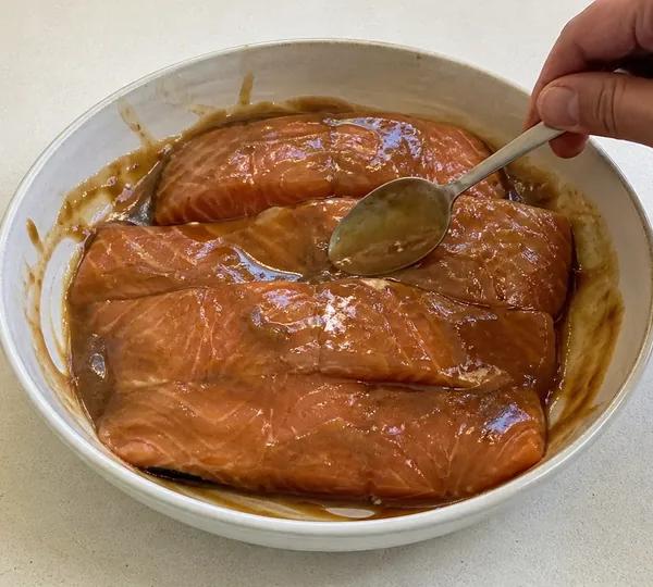 Step 2: Glaze the Salmon