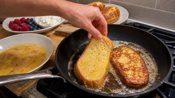 Step 9: Place in the pan