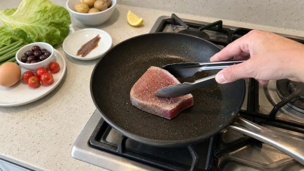 Step 5: Heat a dry pan