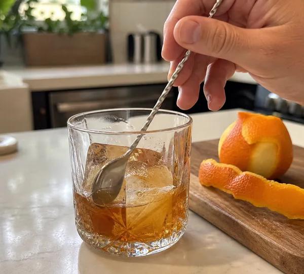 Step 5: Add Ice & Stir