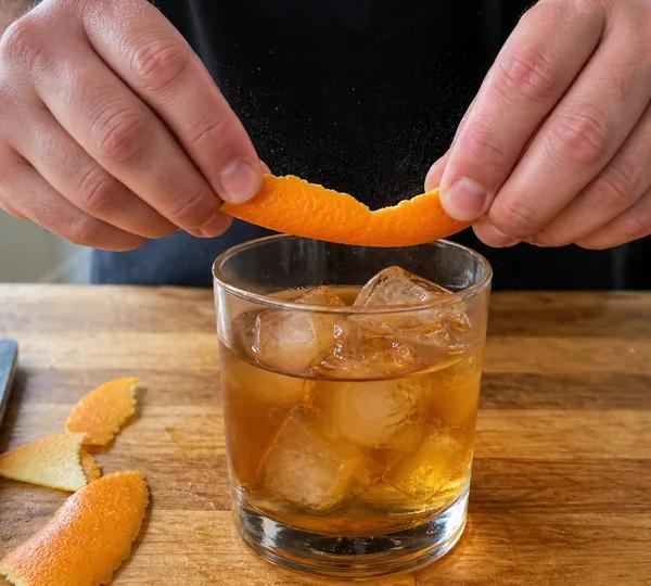 Step 7: Hold it peel-side down