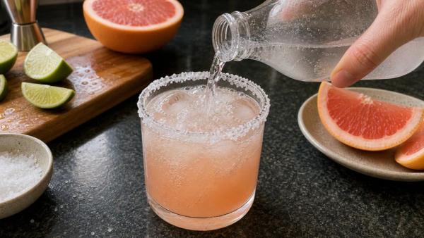 Step 3: Top with soda