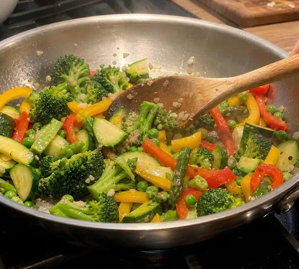 Step 2: Sauté the veg