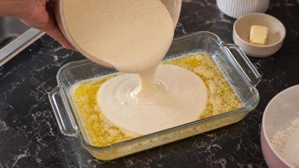 Step 3: Pour — don't stir