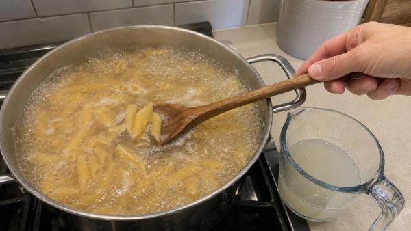 Step 1: Cook pasta