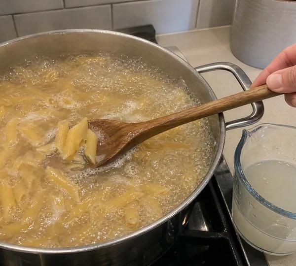 Step 1: Cook pasta