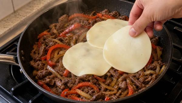 Step 4: Melt the cheese