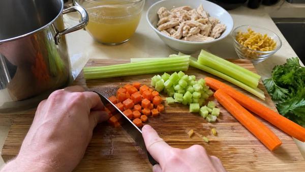 Step 1: Prep the vegetables