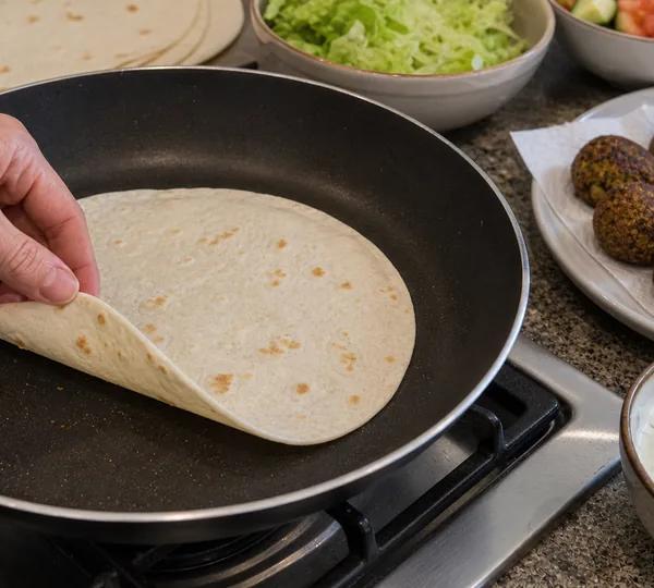 Step 4: Warm the Tortillas