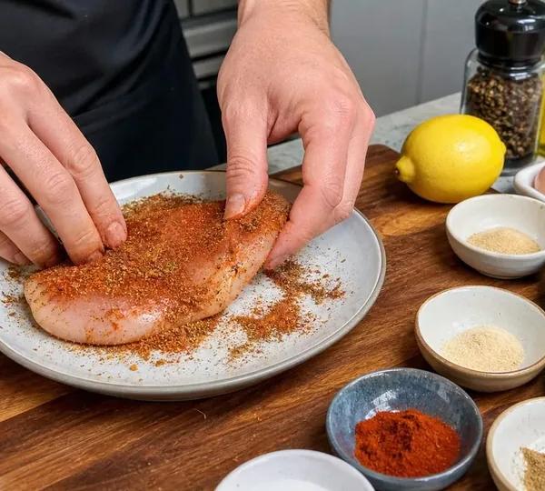 Step 1: Season Chicken