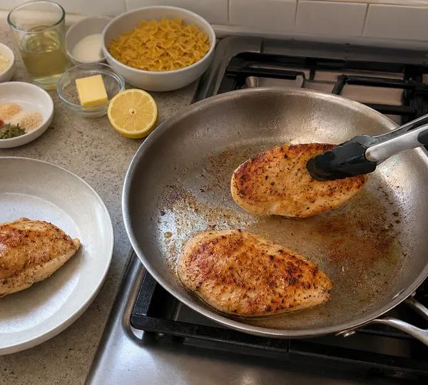 Step 2: Sear Chicken