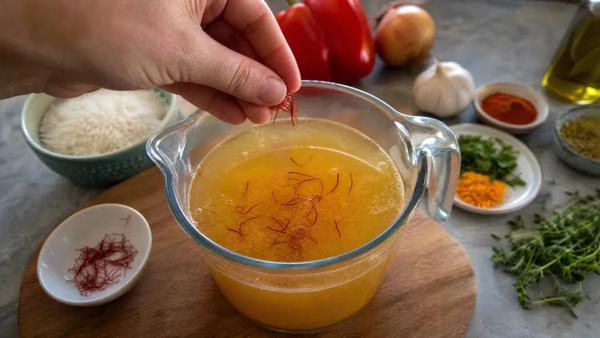 Step 1: Infuse Saffron