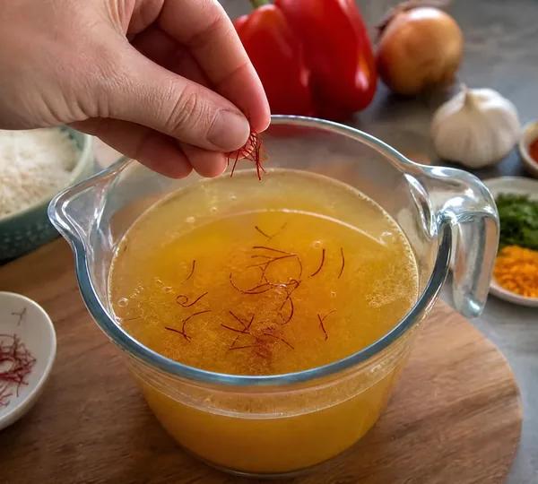 Step 1: Infuse Saffron