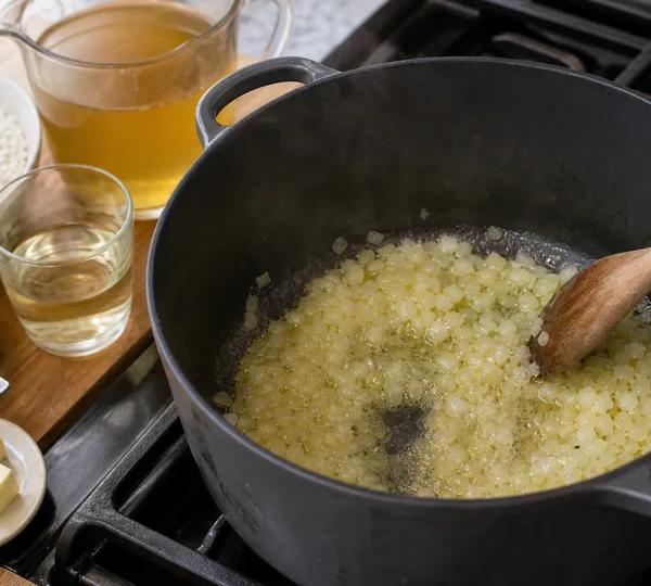 Step 2: Sweat the Onion