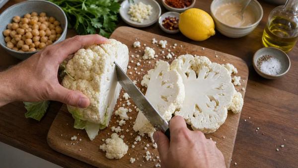 Step 1: Prep Cauliflower