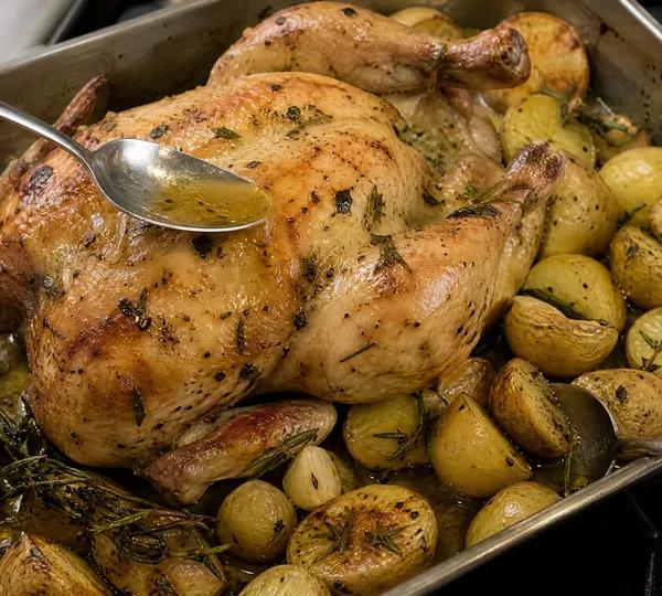 Step 9: Baste