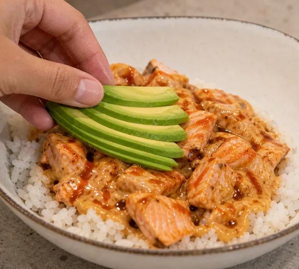 Step 5: Add the avocado