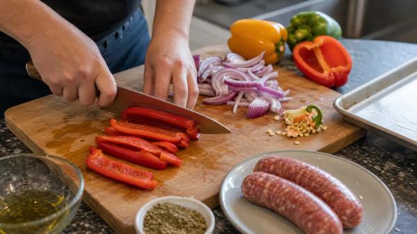 Step 2: Slice the Vegetables