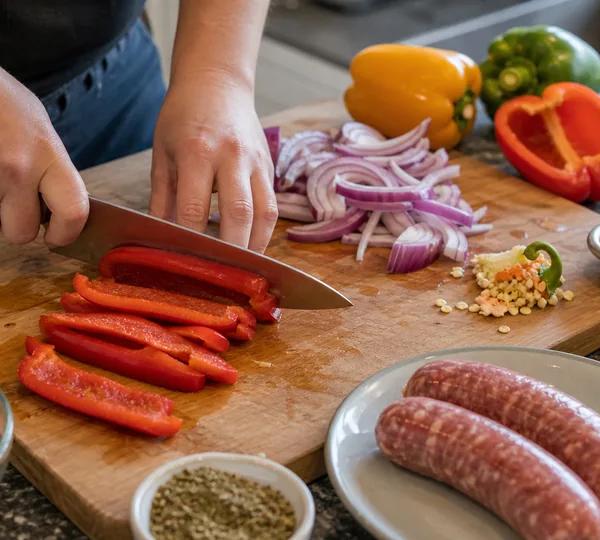 Step 2: Slice the Vegetables