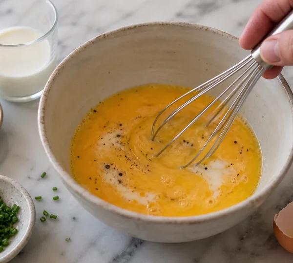 Step 1: Whisk the Eggs