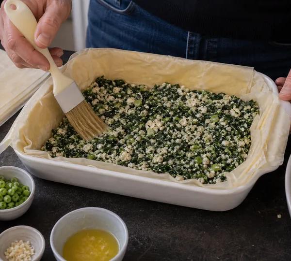 Step 5: Spread the filling