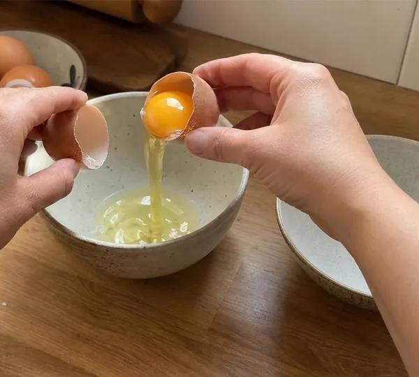 Step 1: Separate Eggs