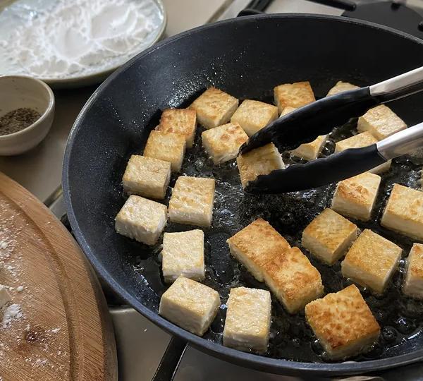 Step 3: Crisp the Tofu