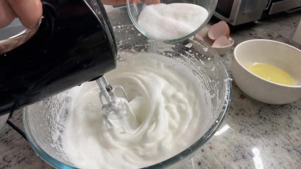 Step 1: Whip Egg Whites