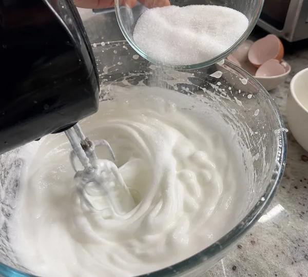 Step 1: Whip Egg Whites