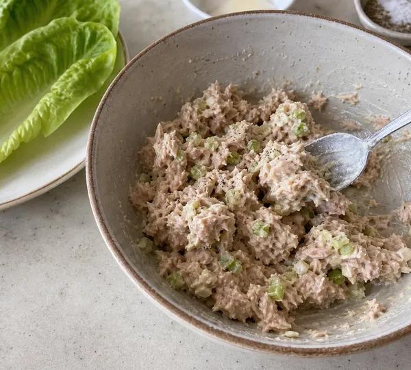 Step 4: Stir in mayo