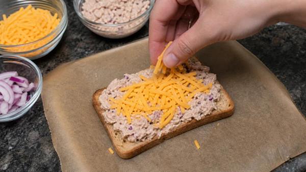 Step 2: Top the toast