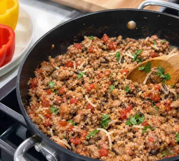 Step 12: Add chopped tomatoes