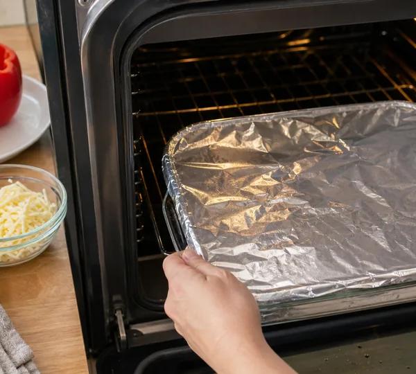 Step 17: Bake the peppers