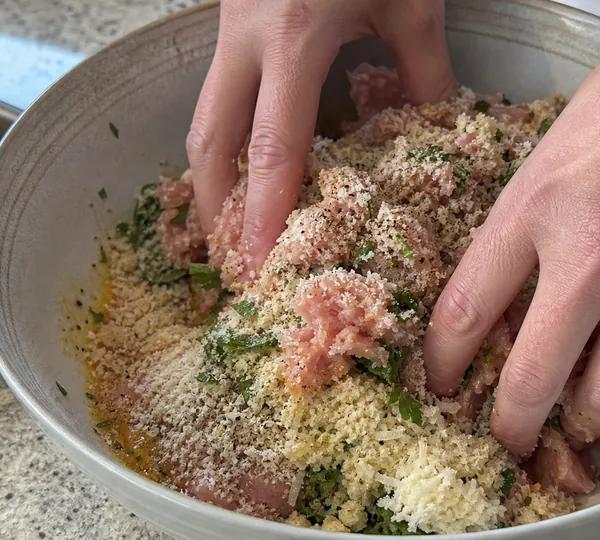 Step 5: Mix the Meatballs