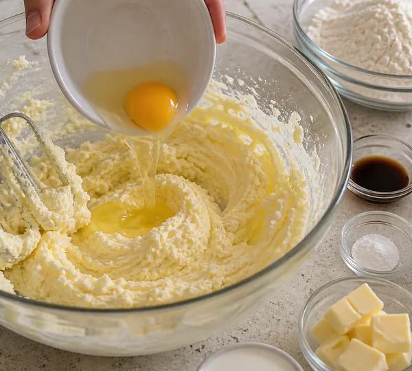 Step 2: Cream the softened butter