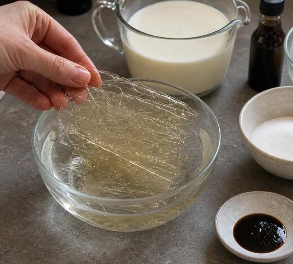 Step 1: Bloom the Gelatine