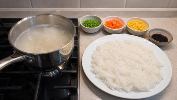 Step 1: Cook the rice
