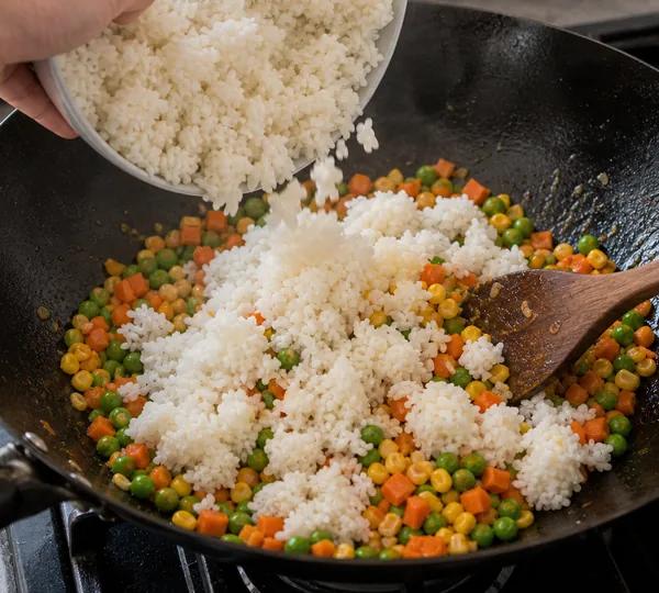 Step 4: Add rice