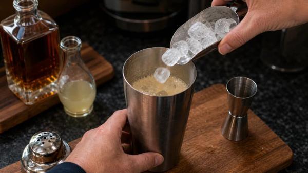 Step 2: Wet shake